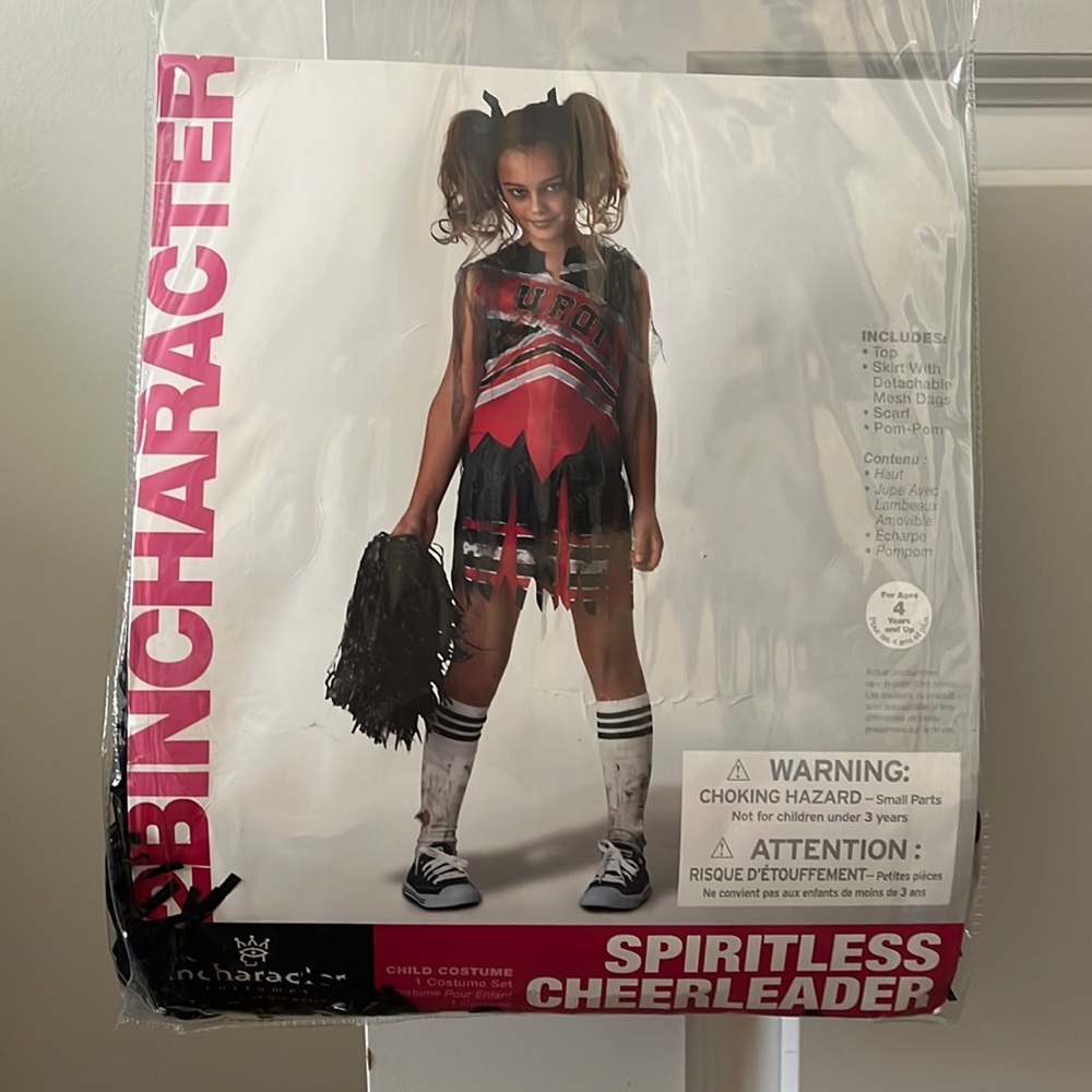 Spiritless Cheerleader costume